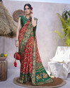 YASHIKA Printed Bollywood Tussar Silk Saree