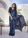 YASHIKA Printed Bollywood Tussar Silk Saree