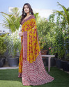 YASHIKA Printed Bollywood Tussar Silk Saree