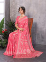 YASHIKA Printed Bollywood Tussar Silk Saree