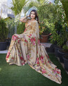 YASHIKA Printed Bollywood Tussar Silk Saree
