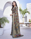 YASHIKA Printed Bollywood Tussar Silk Saree