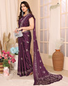 YASHIKA Printed Bollywood Tussar Silk Saree