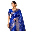 Yashika Women39s Art Silk Saree with Blouse