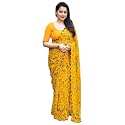 Yashika Women39s Printed Georgette Printed Saree With