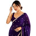 Yashika Women39s Rangoli Silk Blend Saree with