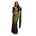 Yashika Women's Trendy Banarasi Kanjivaram Blue Color Art Silk Saree with Blouse Material