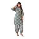 Yashika Women Latest Printed Cotton Blend Straight