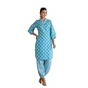 Yashika Women Latest Printed Cotton Blend Straight