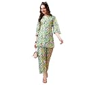 Yashika Women Trendy Printed Cotton Blend Straight