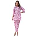Yashika Women Trendy Printed Cotton Blend Straight