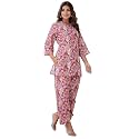 Yashika Women Trendy Printed Cotton Blend Straight