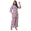 Yashika Women Trendy Printed Cotton Blend Straight