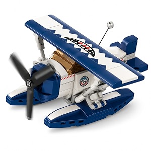 Yashoni Sea Plane Building Blocks Set -