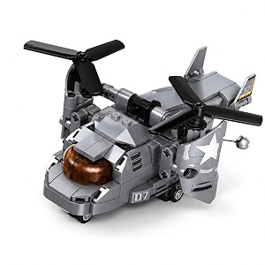 Yashoni Transport Plane Building Blocks Set -