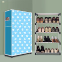 YASHVI Plastic Shoe Stand S16_27 Sky BlueA4