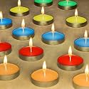 Multi-Purpose Candles for Home Decorative Smokeless Pack of 25 Pc's Diya Tealight Candle Set (Multicolor, Scented Fragrance, 12gm Wax)