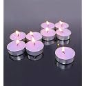Multi-Purpose Candles for Home Decorative Smokeless Pack of 50 Pc's Diya Tealight Candle Set (Purple, Scented Fragrance, 12gm Wax)
