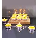 Multi-Purpose Candles for Home Decorative Smokeless Pack of 25 Pc's Diya Tealight Candle Set (Yellow, Scented Fragrance, 12gm Wax)