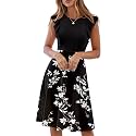 YATHON Women39s Vintage Ruffle Sleeve Floral A