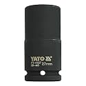 Yato YT-1119 Deep Impact Socket 3/4inch X19mm|Impact Socket Wrench Adaptor|Power Tools|Home Tools|Industrial tools|Mechanical Tools|Automotive|CrMo SCM-440|CrV50BV30|Black Phosphated|Cold Forged