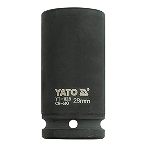 yato yt-1119 deep impact socket 34inch x19mmimpact socket wrench adaptorpower toolshome toolsindustrial toolsmechanical toolsautomotivecrmo scm-440crv50bv30black phosphatedcold forged