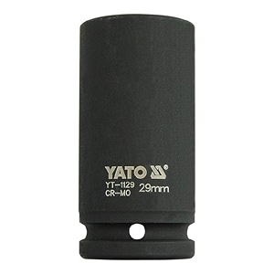 yato yt-1129 deep impact socket 34inch x29mmimpact socket wrench adaptorpower toolshome toolsindustrial toolsmechanical toolsautomotivecrmo scm-440crv50bv30black phosphatedcold forged