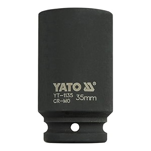 yato yt-1135 deep impact socket 34inch x35mmimpact socket wrench adaptorpower toolshome toolsindustrial toolsmechanical toolsautomotivecrmo scm-440crv50bv30black phosphatedcold forged
