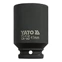 Yato YT-1119 Deep Impact Socket 3/4inch X19mm|Impact Socket Wrench Adaptor|Power Tools|Home Tools|Industrial tools|Mechanical Tools|Automotive|CrMo SCM-440|CrV50BV30|Black Phosphated|Cold Forged