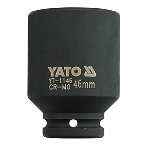 yato yt-1121 deep impact socket 34inch x21mmimpact socket wrench adaptorpower toolshome toolsindustrial toolsmechanical toolsautomotivecrmo scm-440crv50bv30black phosphatedcold forged