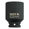 Yato YT-1121 Deep Impact Socket 3/4inch X21mm|Impact Socket Wrench Adaptor|Power Tools|Home Tools|Industrial tools|Mechanical Tools|Automotive|CrMo SCM-440|CrV50BV30|Black Phosphated|Cold Forged