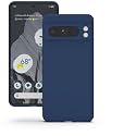 YATWIN Silicone Back Case for Google Pixel 8 Pro, Soft-Touch Phone Back Cover for Google Pixel 8 Pro - Dark Blue
