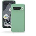 YATWIN Silicone Back Case for Google Pixel 8 Pro, Soft-Touch Phone Back Cover for Google Pixel 8 Pro - Link Cyan