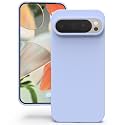 YATWIN Silicone Back Case for Google Pixel 9/9 Pro, Soft-Touch Phone Back Cover for Google Pixel 9/9 Pro - Lilac
