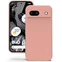 YATWIN Silicone Back Case for Google Pixel 8A, Soft-Touch Phone Back Cover for Google Pixel 8A - Pink