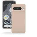 YATWIN Silicone Back Case for Google Pixel 8 Pro, Soft-Touch Phone Back Cover for Google Pixel 8 Pro - Link Pink