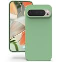 YATWIN Silicone Back Case for Google Pixel 8 Pro, Soft-Touch Phone Back Cover for Google Pixel 8 Pro - Mint Green