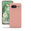 YATWIN Silicone Back Case for Google Pixel 7, Soft-Touch Phone Back Cover for Google Pixel 7 - Pink