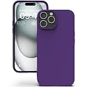 YATWIN Silicone Back Case for Google Pixel 7, Soft-Touch Phone Back Cover for Google Pixel 7 - Purple
