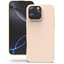 YATWIN Silicone Back Case for iPhone 16 Pro Max, Soft-Touch Phone Back Cover for Apple iPhone 16 Pro Max - Link Pink
