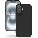 YATWIN Silicone Back Case for iPhone 16, Soft-Touch Phone Back Cover for Apple iPhone 16 - Orange