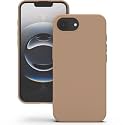 YATWIN Silicone Back Case for iPhone 16e, Soft-Touch Phone Back Cover for Apple iPhone 16e-Milk Tee, Beige