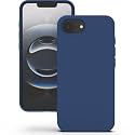 YATWIN Silicone Back Case for iPhone 16e, Soft-Touch Phone Back Cover for Apple iPhone 16e - Dark Blue