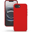 YATWIN Silicone Back Case for iPhone 16e, Soft-Touch Phone Back Cover for Apple iPhone 16e - Red