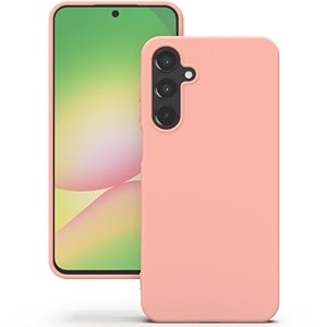 yatwin silicone back case for google pixel 7 soft-touch phone back cover for google pixel 7 - pink