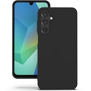 yatwin silicone back case for google pixel 7 soft-touch phone back cover for google pixel 7 - black