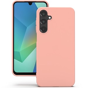 yatwin silicone back case for samsung galaxy a16 soft-touch phone back cover for samsung galaxy a16 - pink