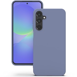 yatwin silicone back case for samsung galaxy a36 soft-touch phone back cover for samsung galaxy a36 - lavender grey