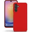 YATWIN Silicone Back Case for Samsung Galaxy A25, Soft-Touch Phone Back Cover for Samsung Galaxy A25 - Red