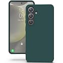YATWIN Silicone Back Case for Samsung Galaxy S24 Plus, Soft-Touch Phone Back Cover for Samsung Galaxy S24 Plus - Dark Green